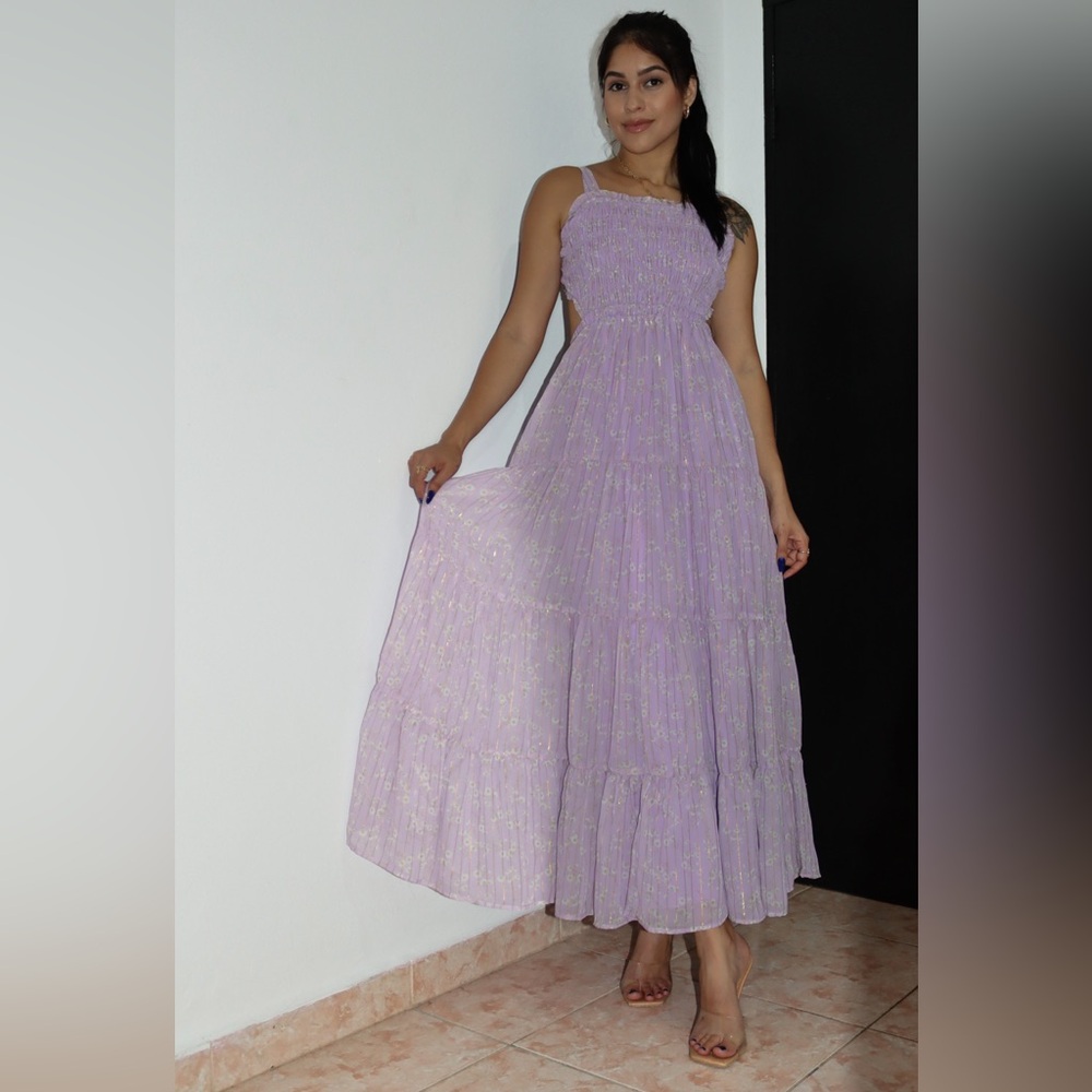 NEW LAVENDER MAXI DRESS